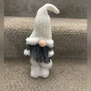 Handmade Gnome Approx 11.5” with lighted nose (batteries not included 2 x AA)